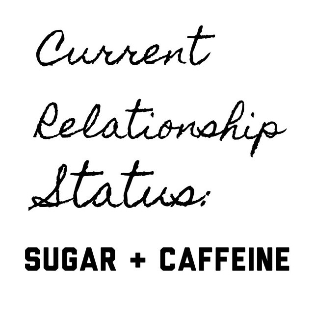 Sad…. But couldn’t be more true at the moment….#CoffeeIsBae #SugarIsBae